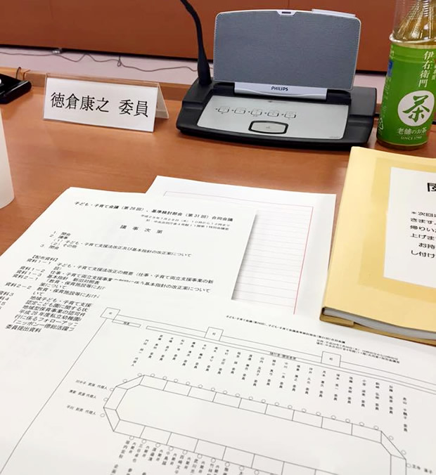 内閣府子ども子育て会議でした。